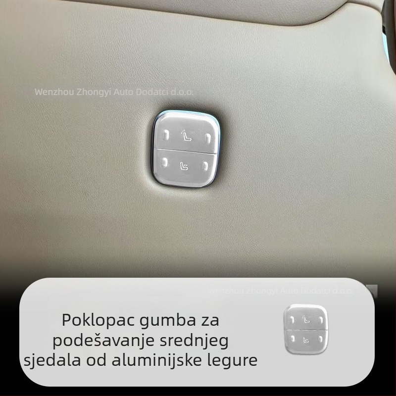 Zaštita gumba za odabir brzine u središnjoj konzoli za Lantu Dreamer — aluminijska legura unutarnja dorada
