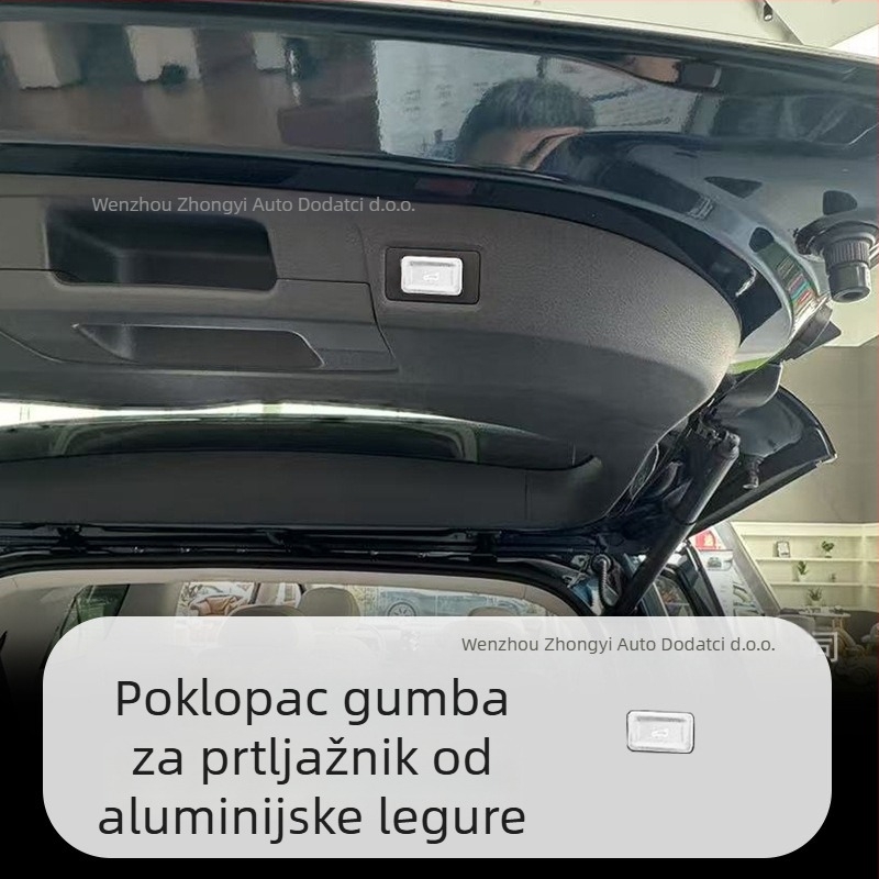 Zaštita gumba za odabir brzine u središnjoj konzoli za Lantu Dreamer — aluminijska legura unutarnja dorada