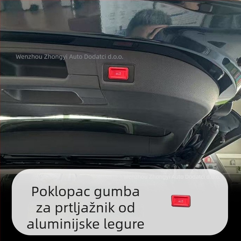 Zaštita gumba za odabir brzine u središnjoj konzoli za Lantu Dreamer — aluminijska legura unutarnja dorada