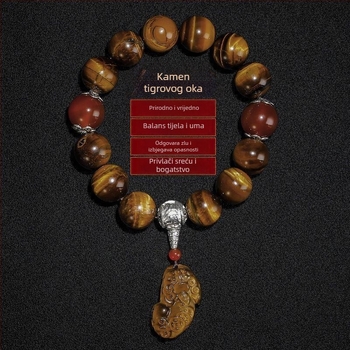 Auto ukras s jade Buddha perlama i Pixiuom, crtani stil, funkcija mirisa, brend Pthred