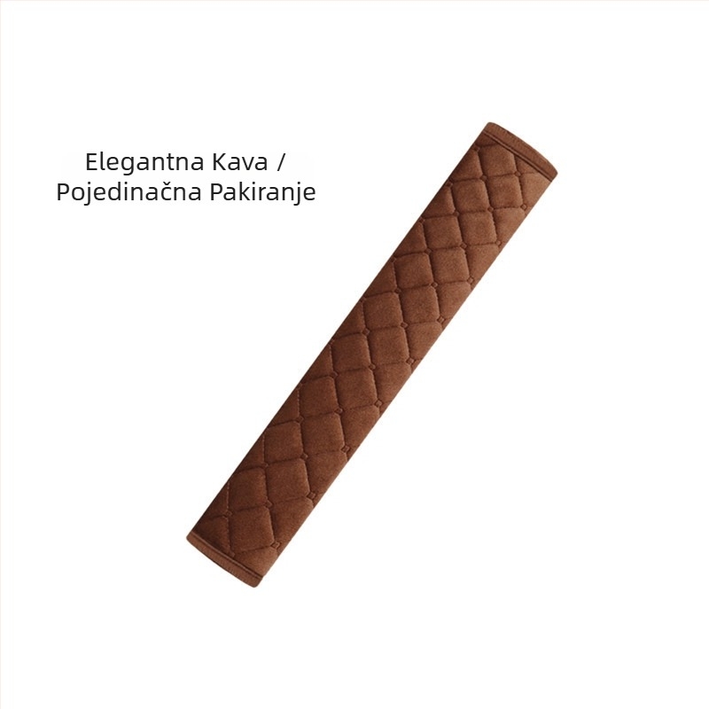 Zaštitni jastučić za rameni pojas automobila od kristalnog velūra, marka Zilingxin, praktičan dodatak, težina 0.1 kg