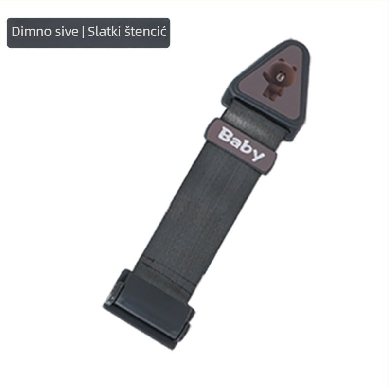 Držač sigurnosnog pojasa za automobil s pojačanim dizajnom, ABS materijal, tiskano logo, težina 66 g