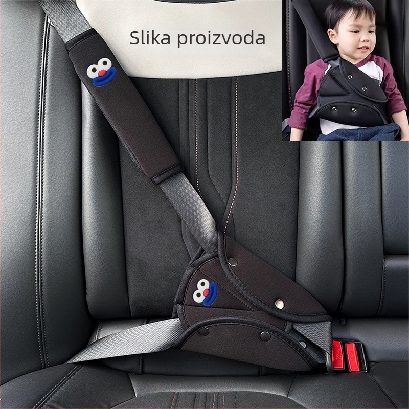 Jastučići za sigurnosni pojas automobila za djecu — ice silk, 100 g, ispis logotipa, prilagodljivo
