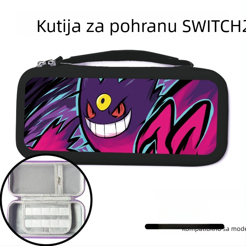 Torba za Switch 2 Nintendo Zelda od PU kože s naslikanim uzorkom, otporna na udarce, velik kapacitet