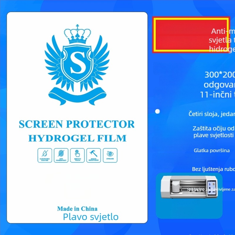 TPU hidrogel zaštita zaslona za tablete – HD mat, potpuno pokriće, samoliječeći film