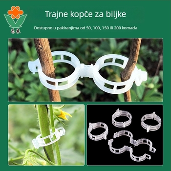 Klipovi za vezanje loze – polipropilen, kućni vrtni set, za vezivanje loze, privatna marka dostupna