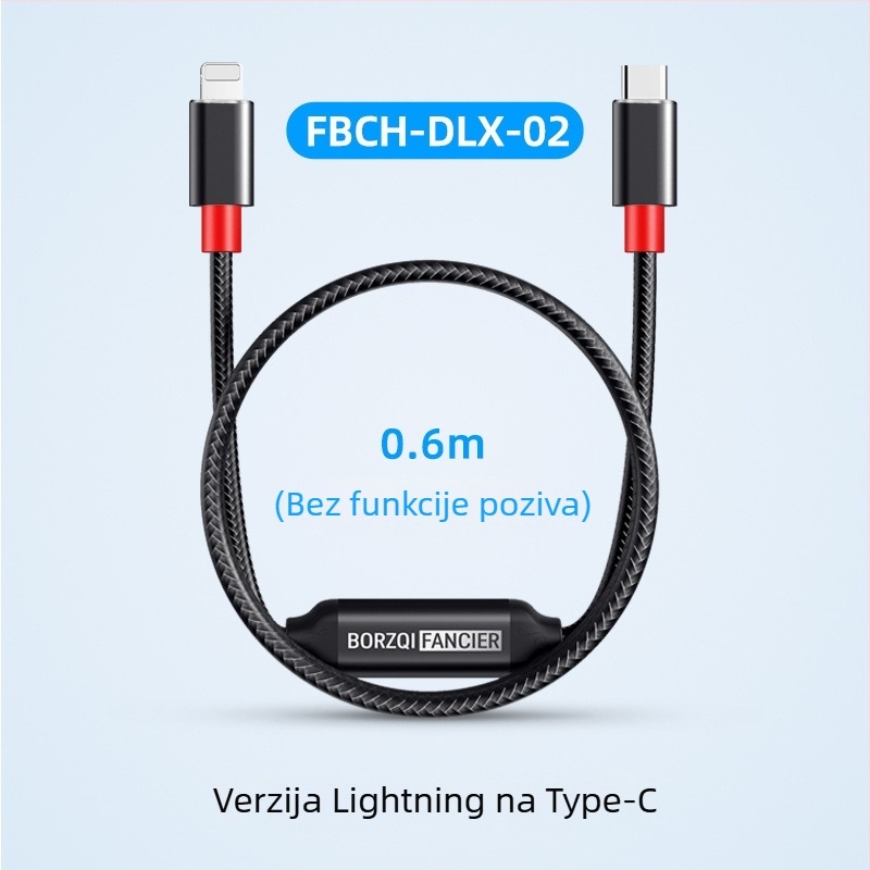 Audio kabel za snimanje, dvokanalan stereo, dvosmjeran, Hi-Fi, 384 kHz/32-bit