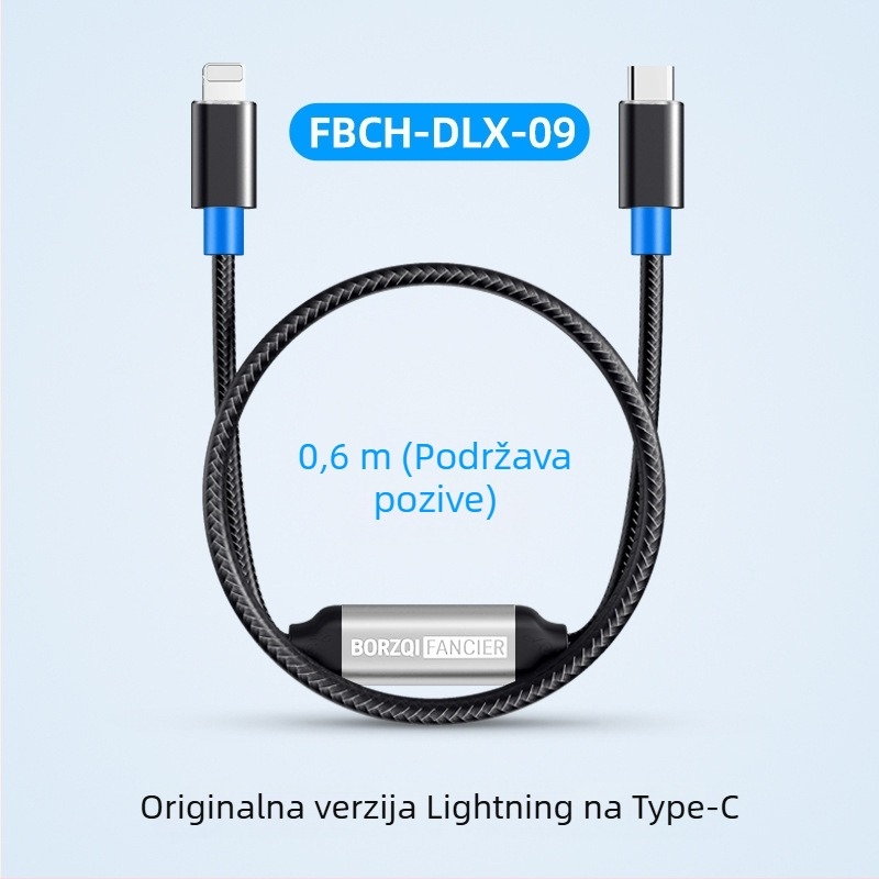 Audio kabel za snimanje, dvokanalan stereo, dvosmjeran, Hi-Fi, 384 kHz/32-bit