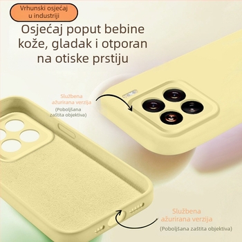 Kućište od tekućeg silikona za Xiaomi 15 / 15S Pro – minimalistički dizajn, moderan štih, dojam vrhunske kvalitete