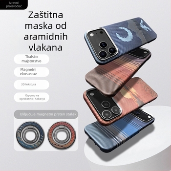 Kevlar kućište za iPhone 17 Pro Max s magnetskom zaštitom