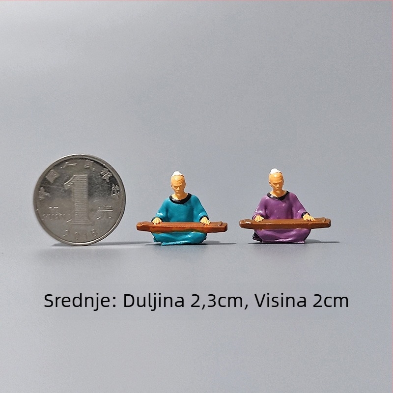 Figura od smole za kineski stil mikro krajinu (Materijal: smola; Oblik: figura; Stil: kineski; Ručna izrada; Prilagodba: Xinghong)