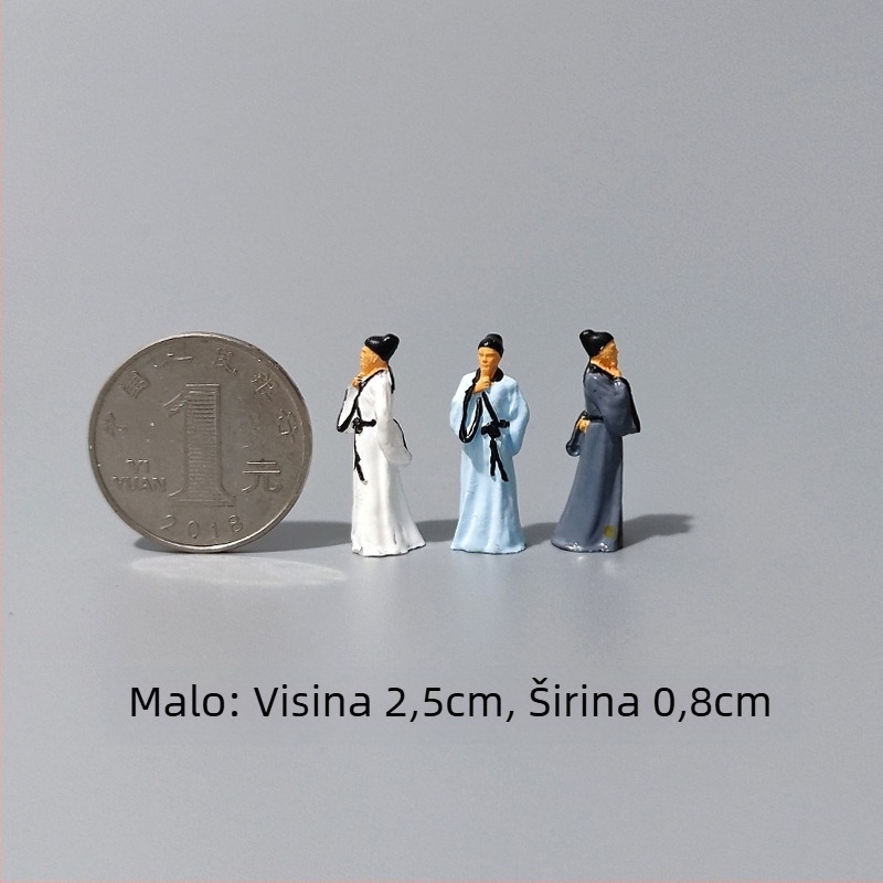 Figura od smole za kineski stil mikro krajinu (Materijal: smola; Oblik: figura; Stil: kineski; Ručna izrada; Prilagodba: Xinghong)