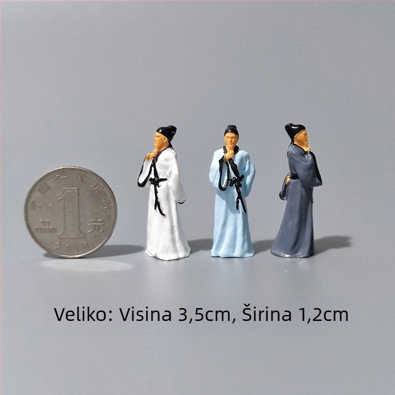 Figura od smole za kineski stil mikro krajinu (Materijal: smola; Oblik: figura; Stil: kineski; Ručna izrada; Prilagodba: Xinghong)