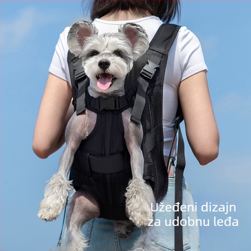 Torba za kućne ljubimce u obliku zagrljaja - najlon tkanina, kapacitet 1, za pse i mačke, marki donoyoyo