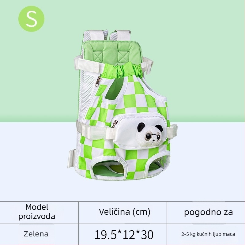 Torba za kućne ljubimce u obliku zagrljaja - najlon tkanina, kapacitet 1, za pse i mačke, marki donoyoyo