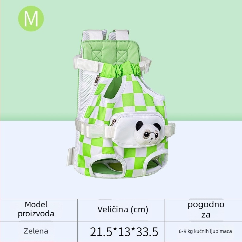 Torba za kućne ljubimce u obliku zagrljaja - najlon tkanina, kapacitet 1, za pse i mačke, marki donoyoyo