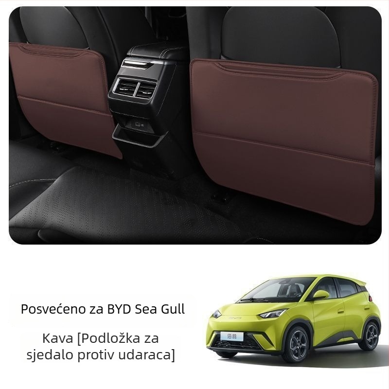 BYD Seagull Stražnja Podloga Protukick s Uložnim Prostorom Na Naslonu i Unutarnja Dekoracija Otporna na Prljavštinu