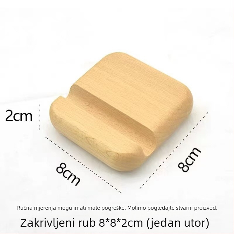 Stolni držač za telefon i tablet od bukovine