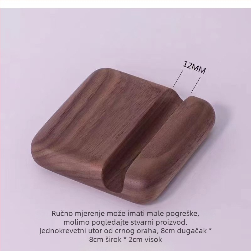 Stolni držač za telefon i tablet od bukovine