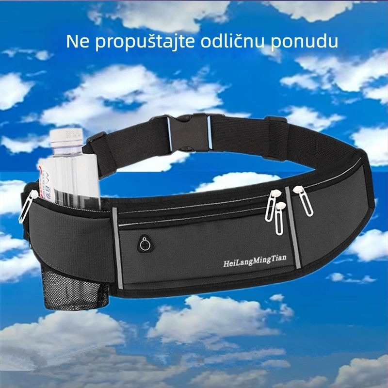 Sportska torbica za pojas, materijal Sanity, pogodna za zimske sportove na ledu, za muškarce