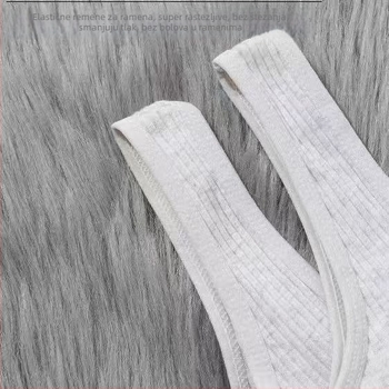 Pamukasti tunik-top za poprsje, korzet-stil, pune košarice, ultra-tanke formirane košarice, vest stil, prozračan i udoban za djevojčice 7–12 godina