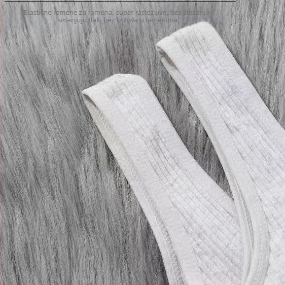 Pamukasti tunik-top za poprsje, korzet-stil, pune košarice, ultra-tanke formirane košarice, vest stil, prozračan i udoban za djevojčice 7–12 godina