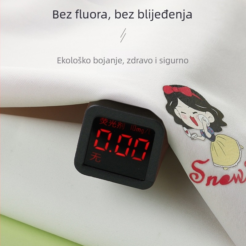 Dječji grudnjak bez naramenica za razvojno razdoblje, djevojčice 7–12 godina, prozračni najlon