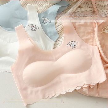 Bešavni grudnjak za djevojčice 8+ godina, 100% pamuk, marka Qian Jincai, ljeto 2025