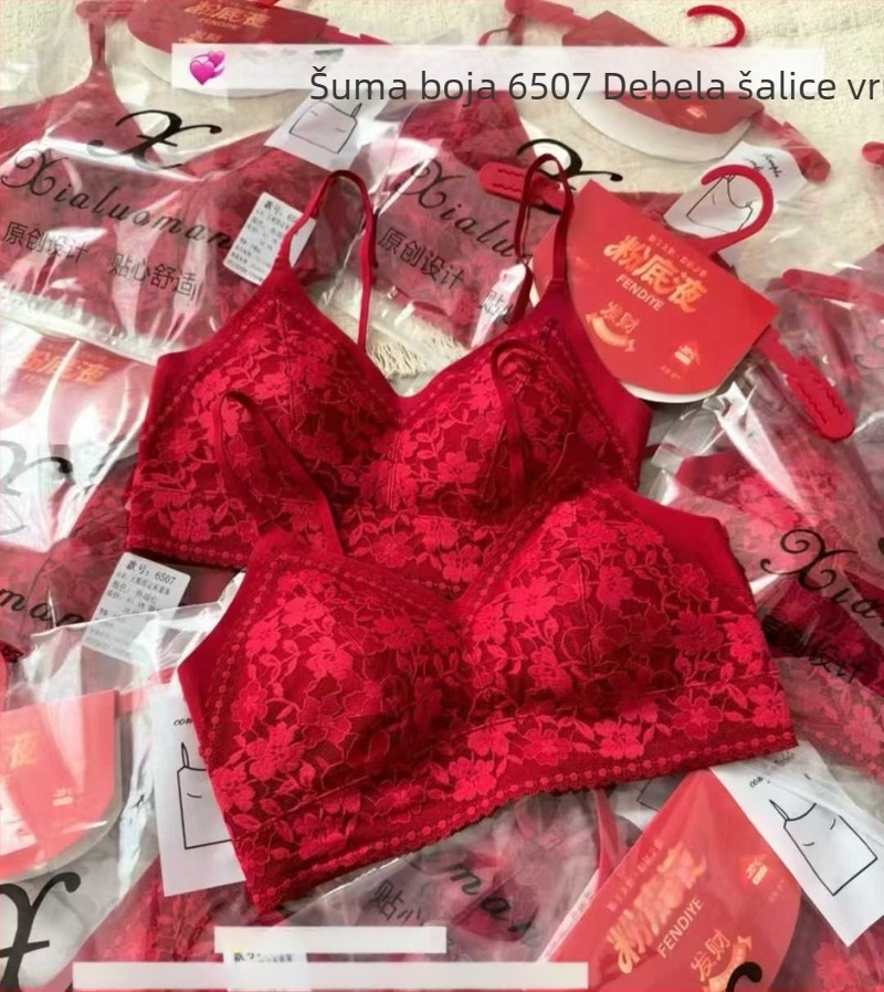 Bešivni grudnjak bez žice, 3/4 košarice s srednje oblikovanim košaricama, glavni materijal najlon, podstava pamuk, vest-stil, prozračan