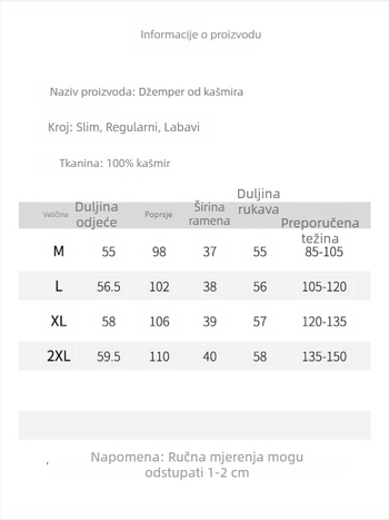 LABULL Ženski kašmirski kardigan s klasičnim kabelskim pletenjem, okrugli izrez, nježna tkanina, opuštena silueta