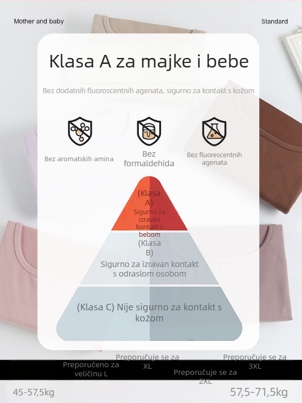 Toplinski set za trudnice za jesen-zimu, pamuk, dojenje, pidžama za majke, veći izbor veličina