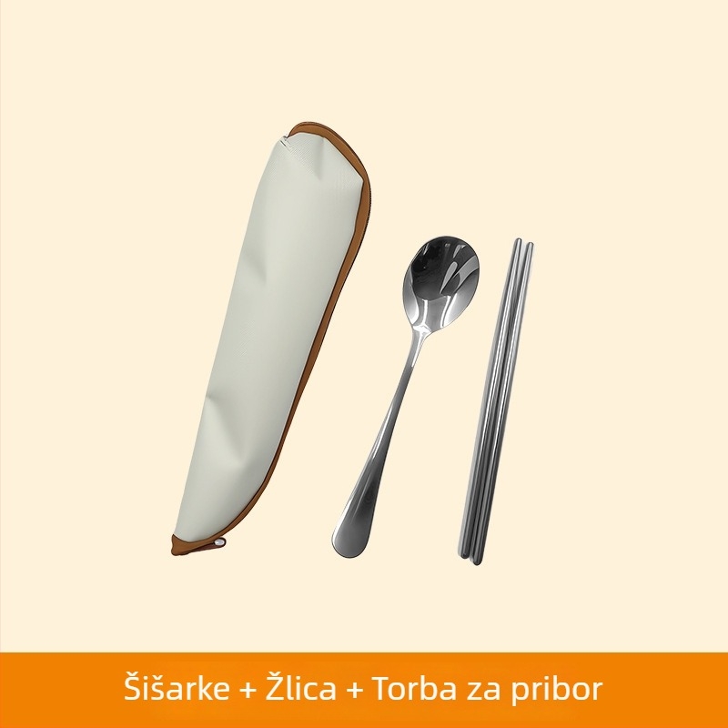 Izolirana kutija za obrok od nehrđajućeg čelika 304, višerazinski podjelni dizajn, mikrovalna prikladnost, mogućnost prilagodbe