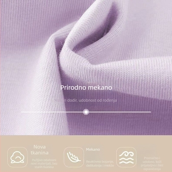 Trudnički top za dojenje, ležeran kroj, ovratnik s krznom, rukavi 3/4, chenille tkanina s 90–95% spandexa