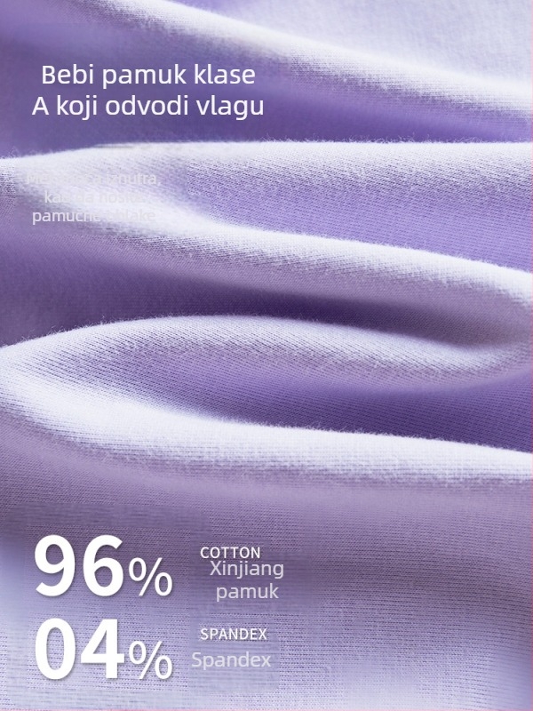 Pidžama set za trudnice i majke: jesen-zima, dugi rukav, gornji dio i hlače, 95% pamuk, termalno donje rublje