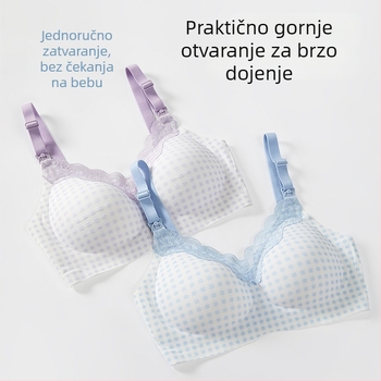 Nova tanka dojiljna grudnjaka za trudnice i postporođajno razdoblje, nježno materinsko donje rublje za dojenje