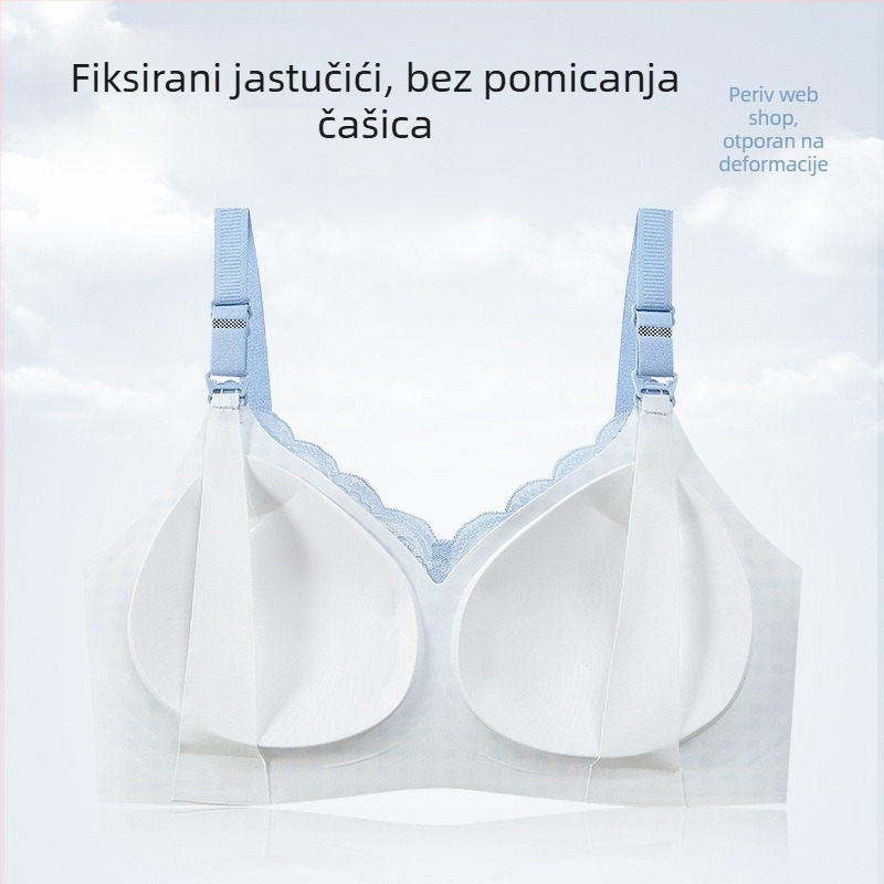 Nova tanka dojiljna grudnjaka za trudnice i postporođajno razdoblje, nježno materinsko donje rublje za dojenje