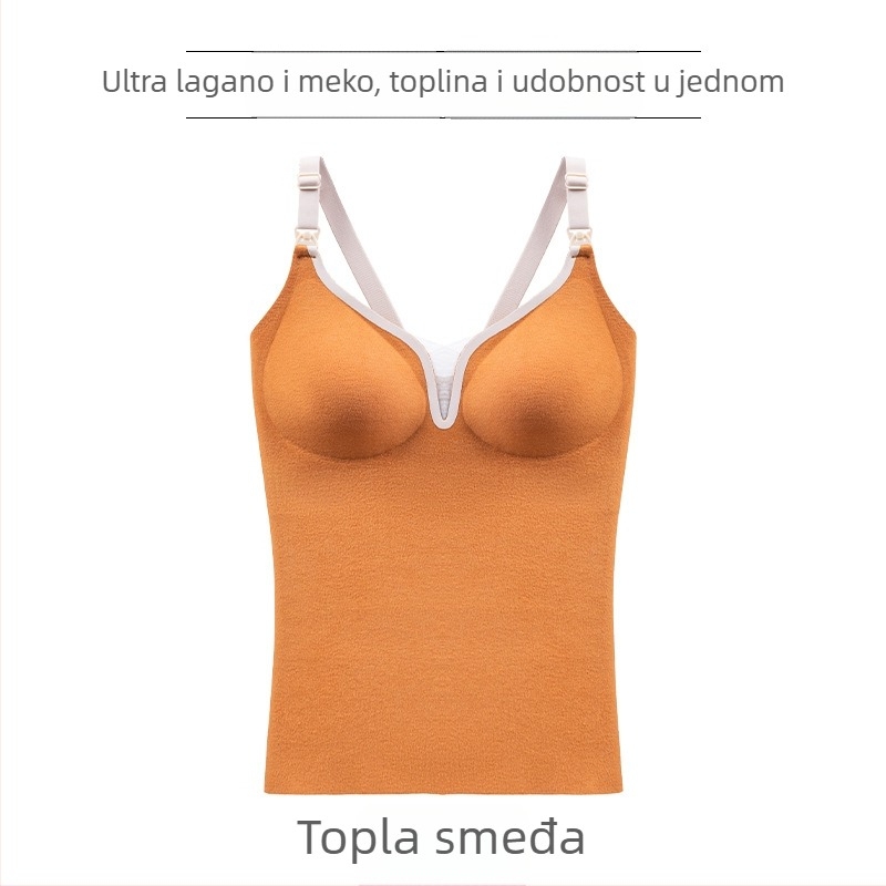 Trudnički dojiljni top za jesen/zimu, dugačak kroj, casual japansko-korejski stil, pamuk s najlonskom smjesom 50–70%