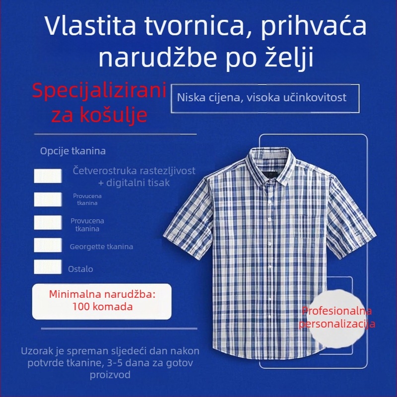 Košula s kratkim rukavima s floralnim uzorkom, poliester, ovratnik košulje, ljeto 2025, literarno retro stil