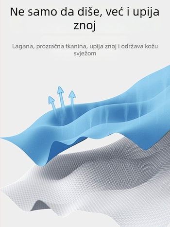 Ženski sportski top širokog kroja, prozračan, sastav: najlon 91% i spandeks 9%, brenda Double Poetry, ljeto 2024, za mlade žene