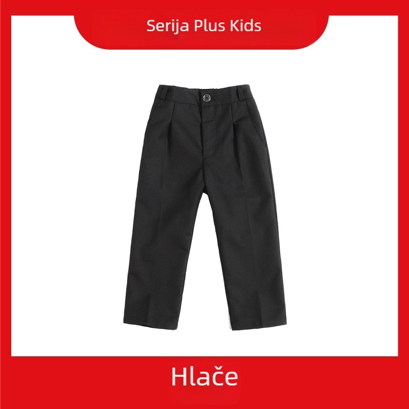 Dječje odijelo za dječake, britanski stil, odjevni kostim za nastup, 80% poliester, za djecu od 8 godina i više