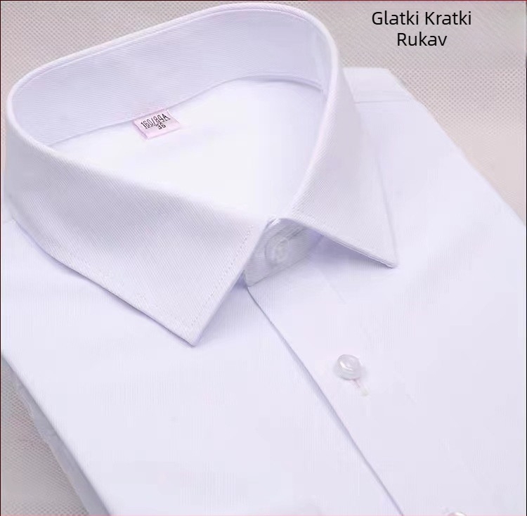 Ženska bijela košulja s kvadratnim ovratnikom, poslovni stil, plus veličina, uski kroj koji naglašava struk