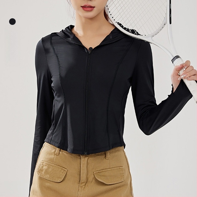 Ženska vanjska vjetrovka s kapuljom, UPF50+ UV zaštita, brzo sušenje, prozračna