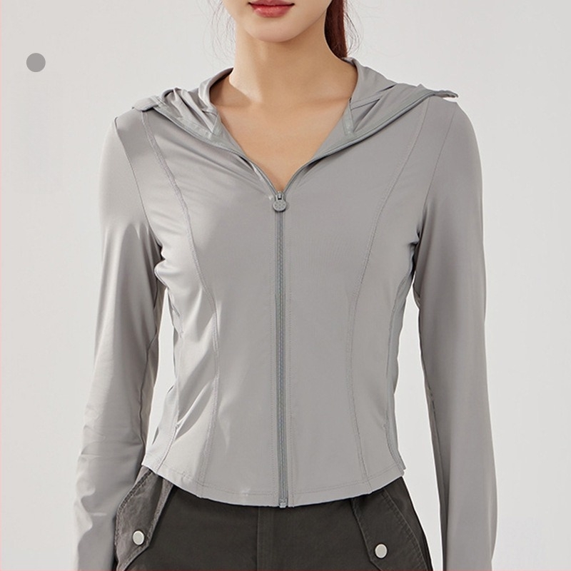 Ženska vanjska vjetrovka s kapuljom, UPF50+ UV zaštita, brzo sušenje, prozračna