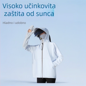 Ženska jakna od najlona s UPF50+ zaštitom od UV, prozračna i lagana