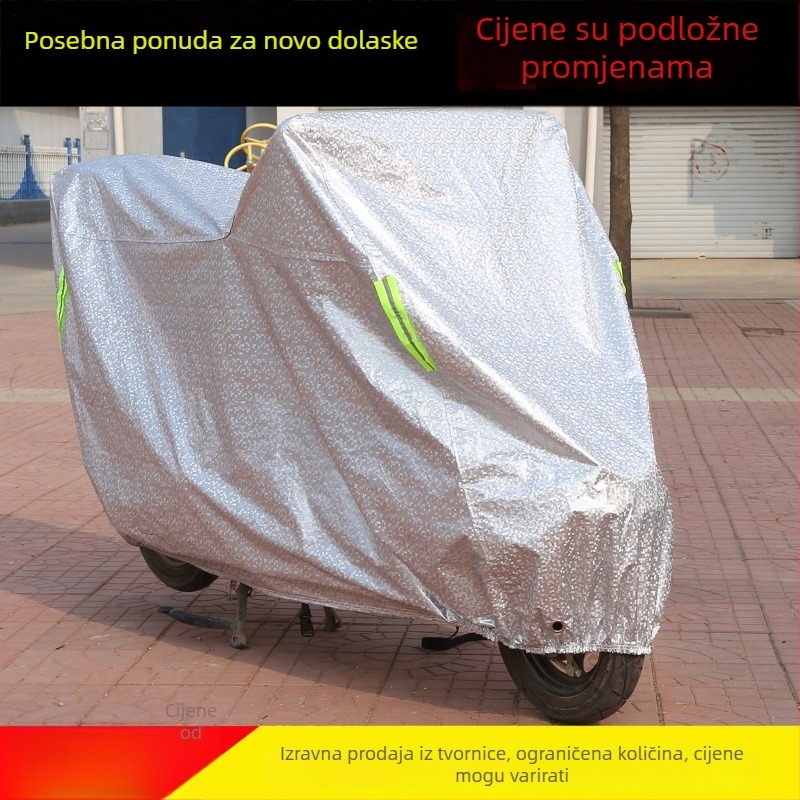 Pokrivač za motocikl – otpornost na prašinu, UV zaštita, vodootporan