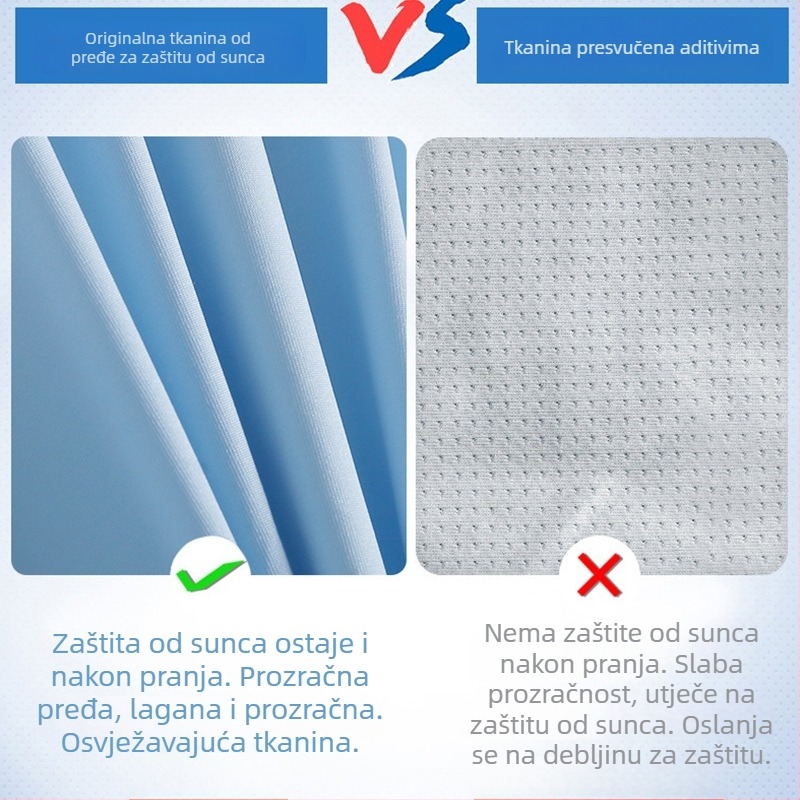 Ženski kardigan za zaštitu od sunca za ljeto, UV50+, Ice Silk, lagani vanjski kardigan sa zatvaračem