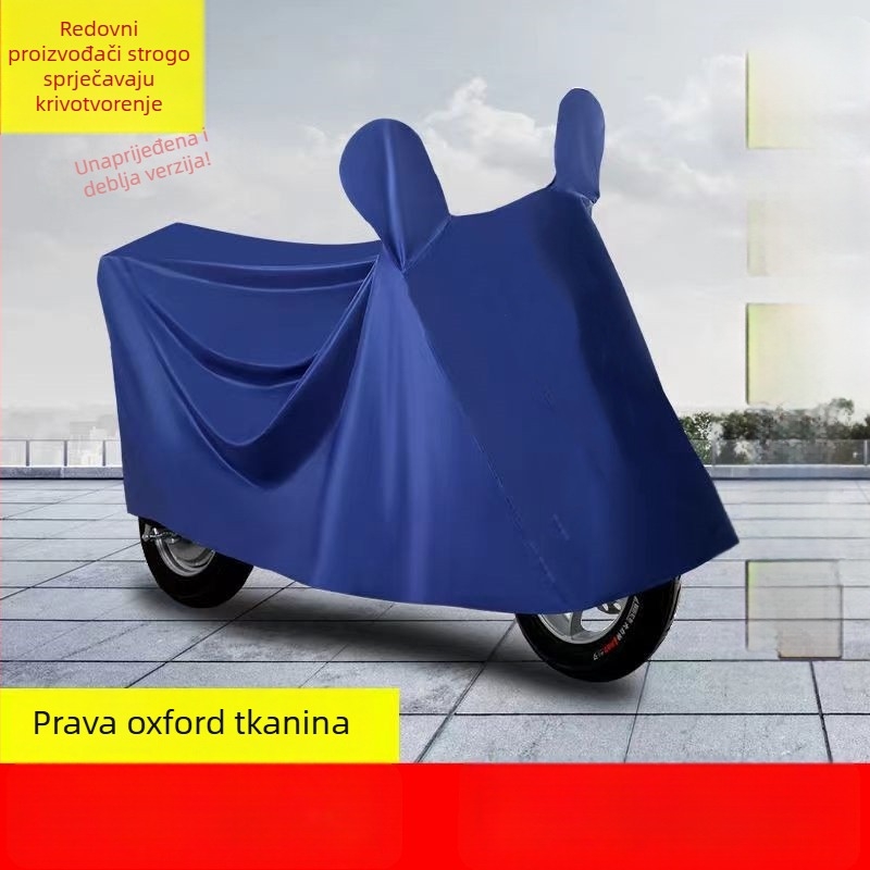 Pokrov za električni automobil sa zaštitom od sunca, kiše i prašine, standardne dimenzije, novi stil.