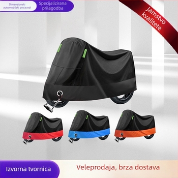 Univerzalni moto pokrov od Oxford platna, otporan na sunce i kišu, zaštita od prašine.