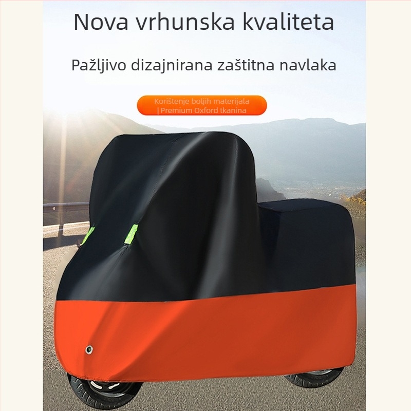 Univerzalni moto pokrov od Oxford platna, otporan na sunce i kišu, zaštita od prašine.