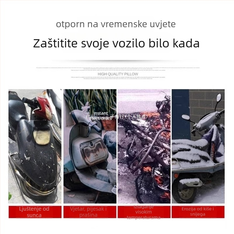 Odjeća za električna vozila: zaštita od sunca i kiše, otporna na vjetar, jednostavan stil